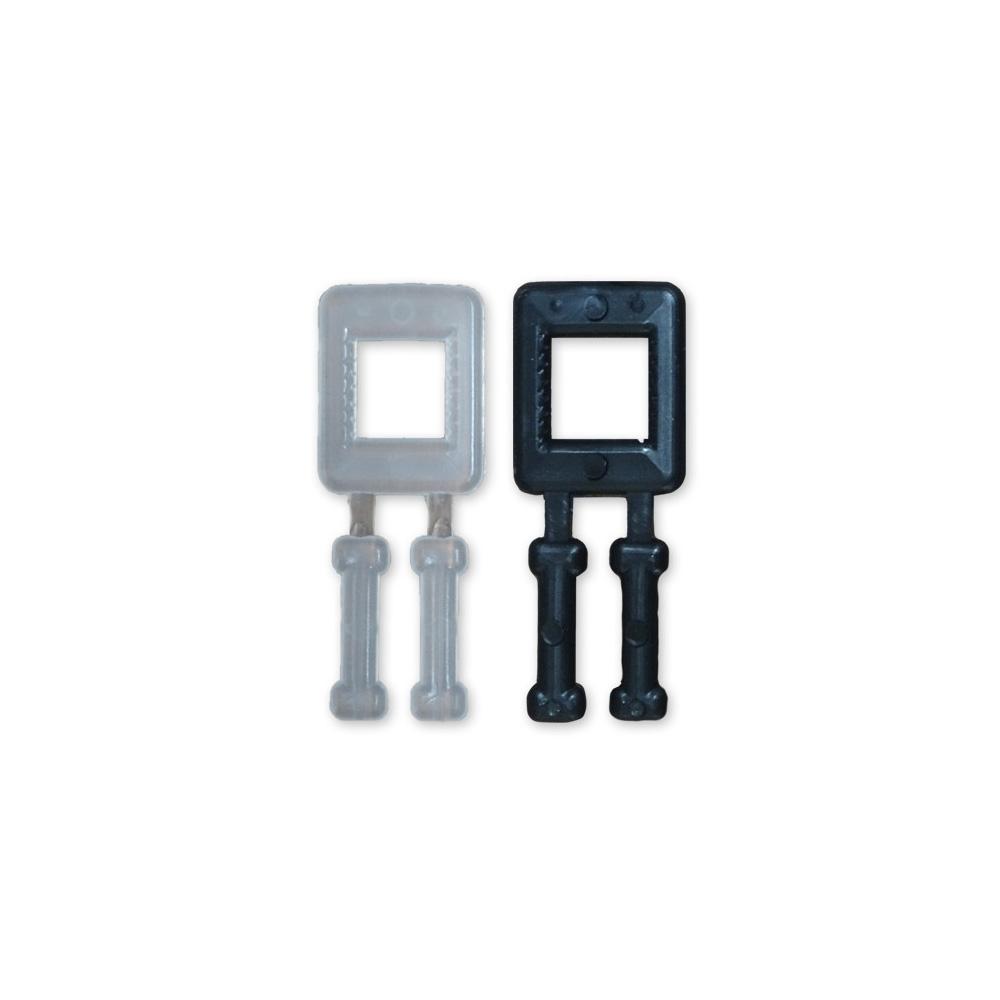 Şeffaf Plastik Bukle Toka 12 mm (1000 Adet)
